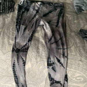 Tie dyed leggings